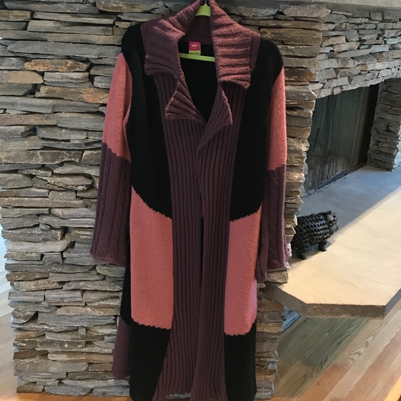 Save The Queen Maxi Sweater Coat - Picture 1 of 8